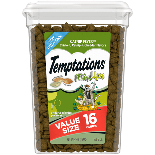 Temptations Mixups Catnip Fever Cat Treats - Temptations Cat Treats - The Family Pet