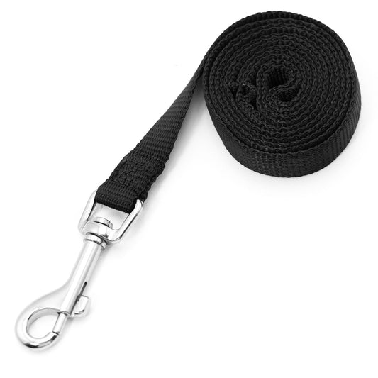 1 Ply Web Nylon Dog Leashes Adjustable Dog Walking