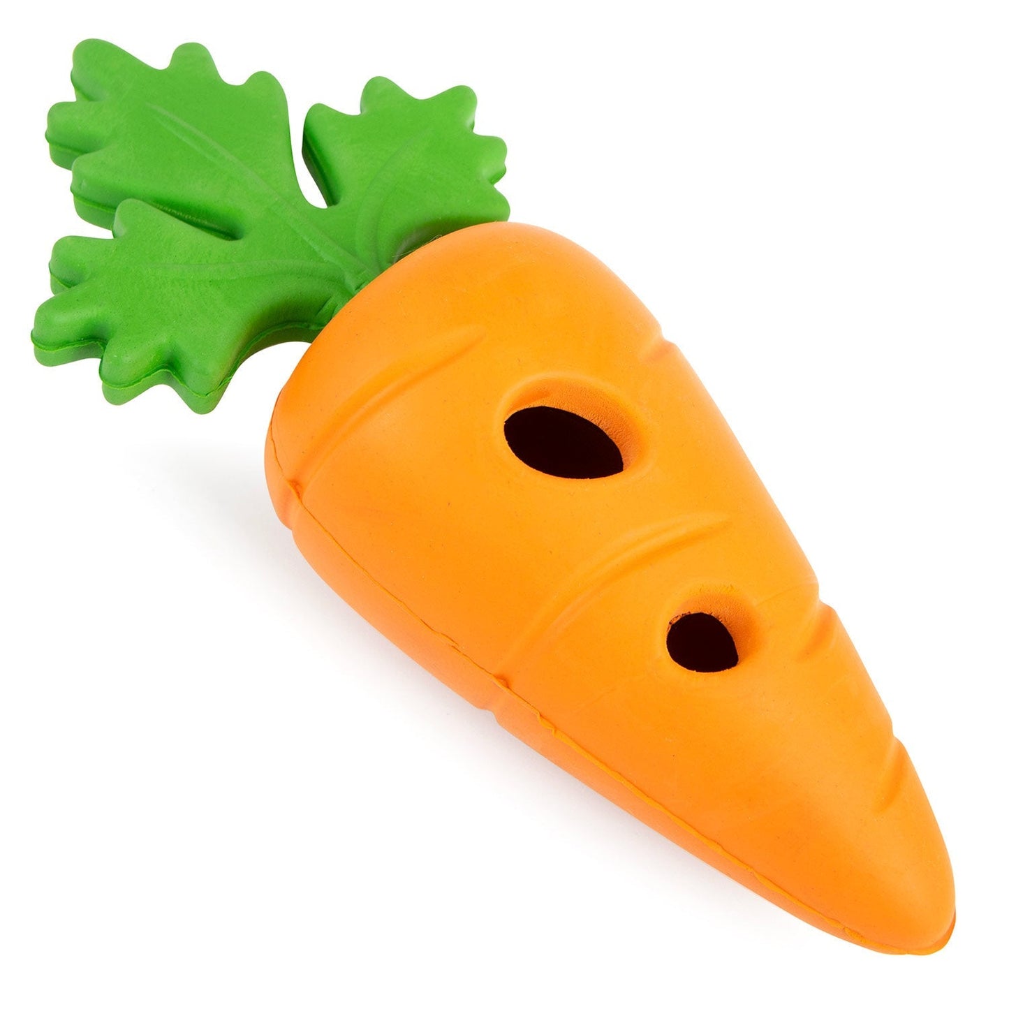 Jeffers Baby Carrot Natural Rubber Treat Dispensing Dog Dental