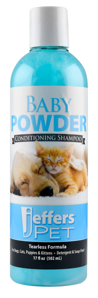 Jeffers Pet Baby Powder Tearless Conditioning Shampoo for