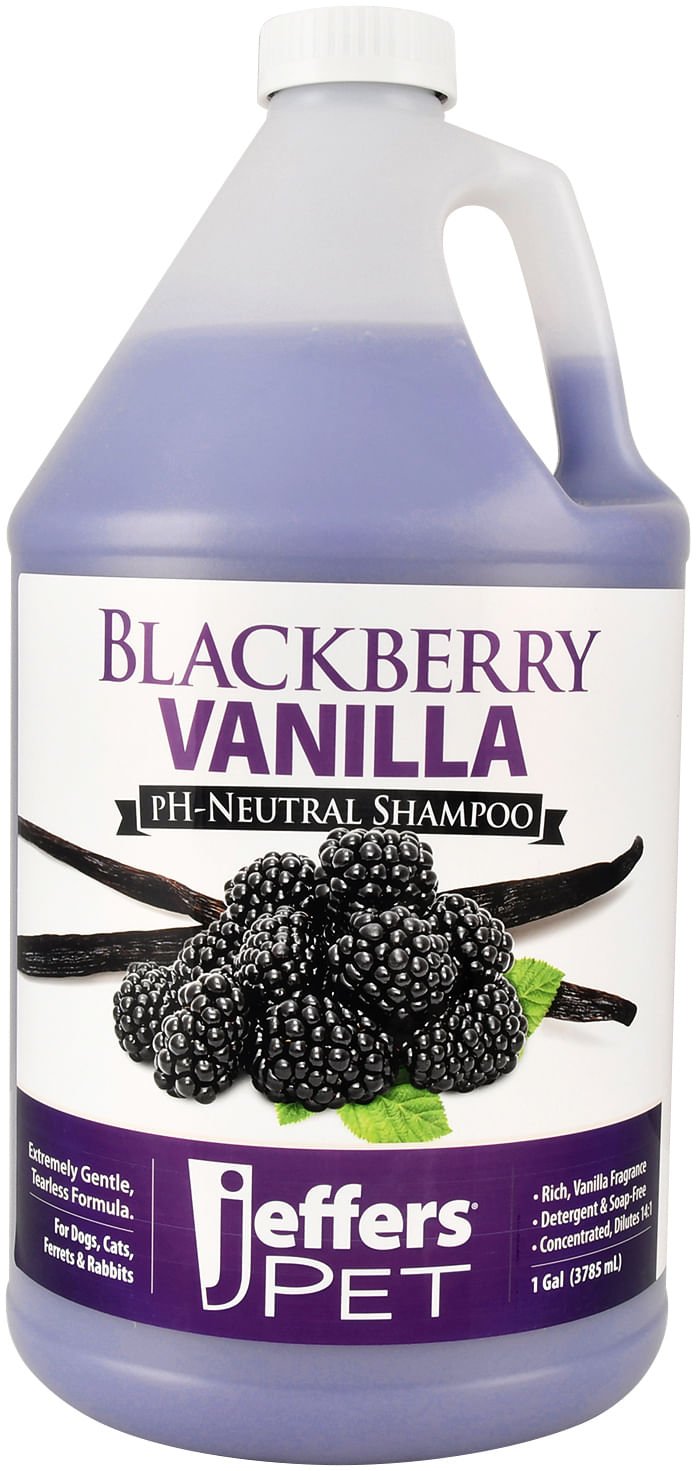 Luxurious Blackberry Vanilla pH-Balanced Shampoo for Pet Fur