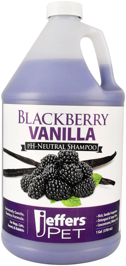 Luxurious Blackberry Vanilla pH-Balanced Shampoo for Pet Fur