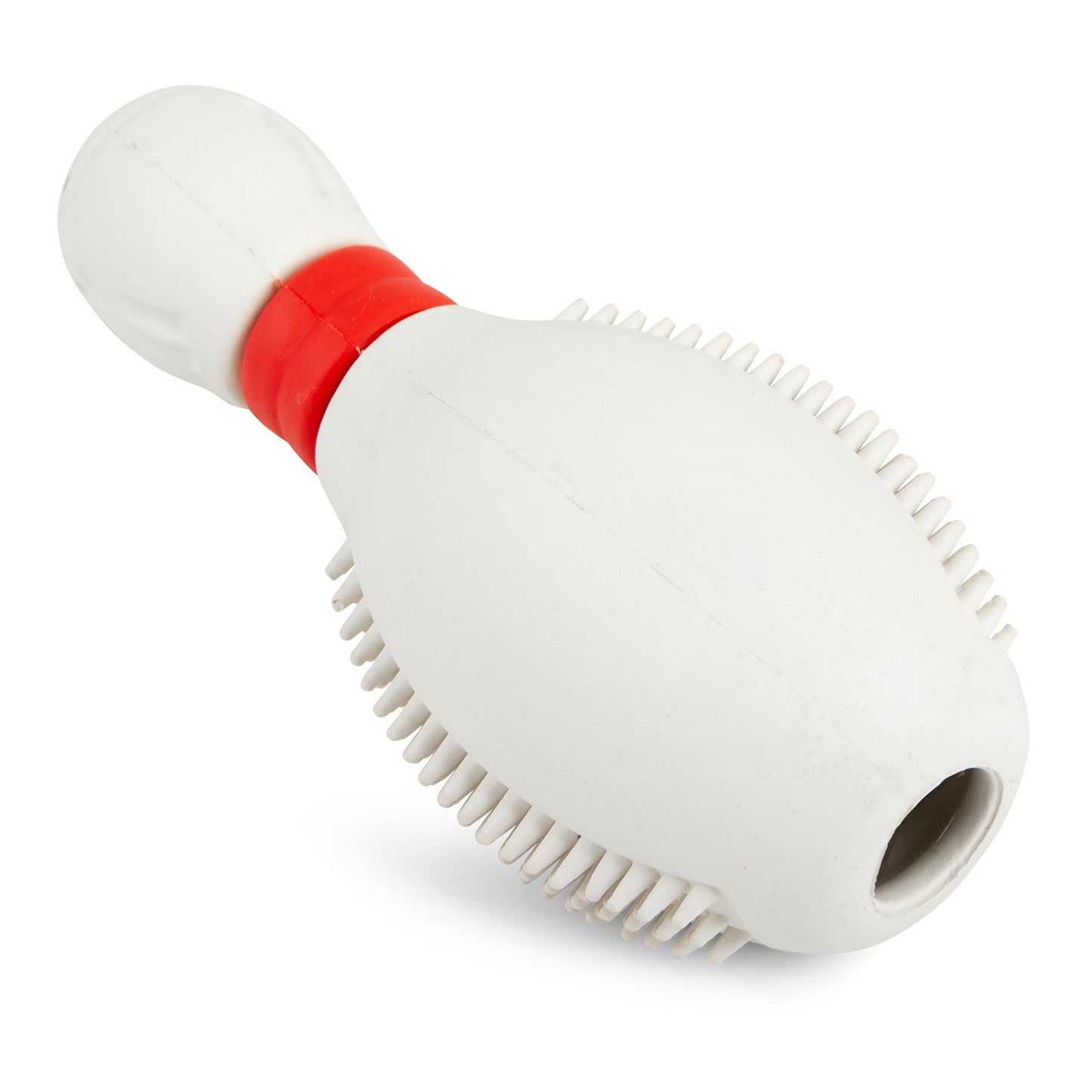 Jeffers Bowling Pin Natural Rubber Treat Dispensing Dental C