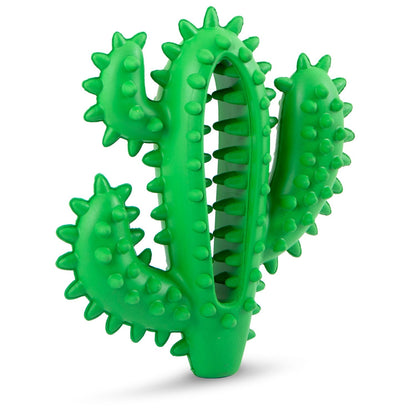 Jeffers Cactus Natural Rubber Dental Chew Toy for Dogs for H