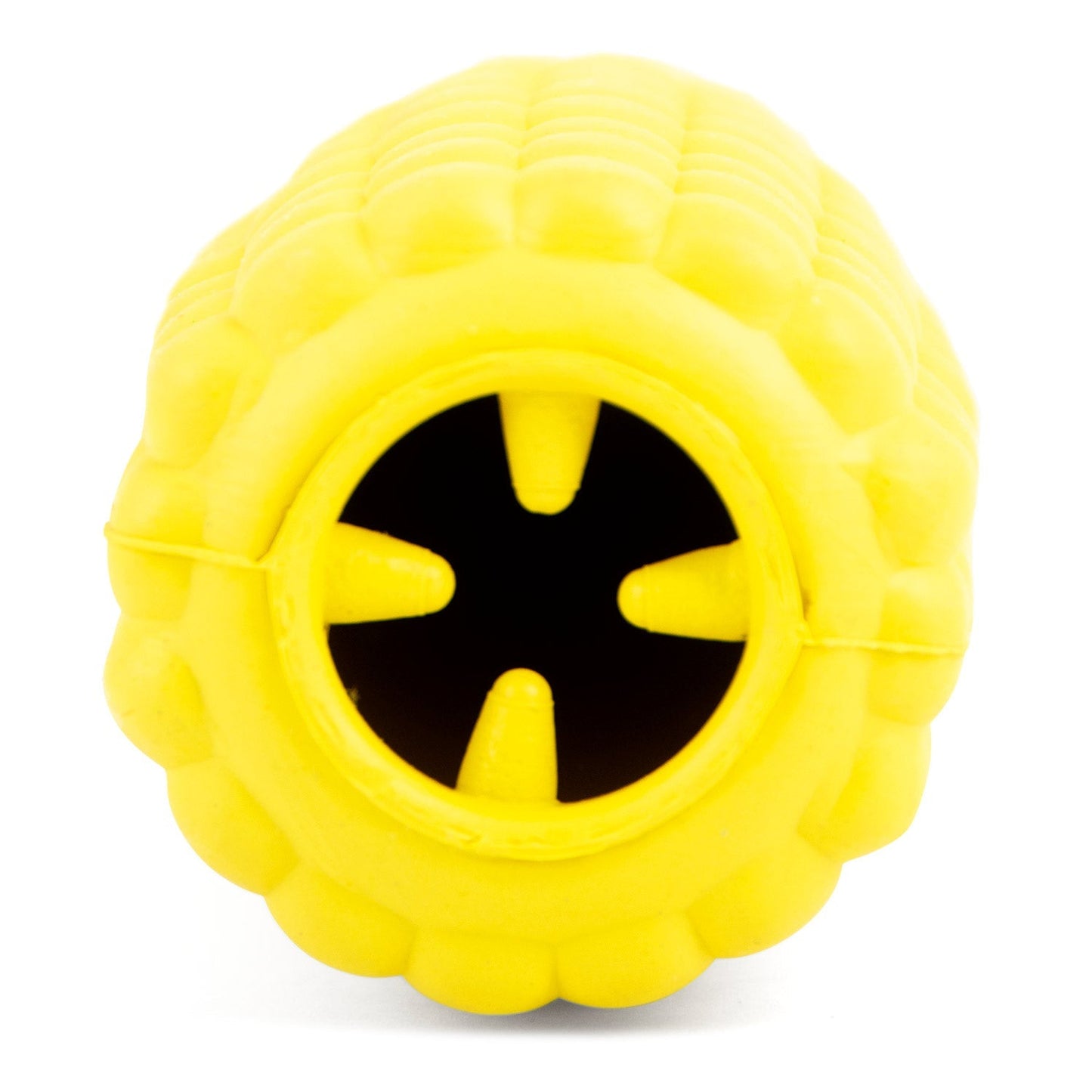 Jeffers Corn Cob Natural Rubber Treat Dispensing Dog Chew Toy