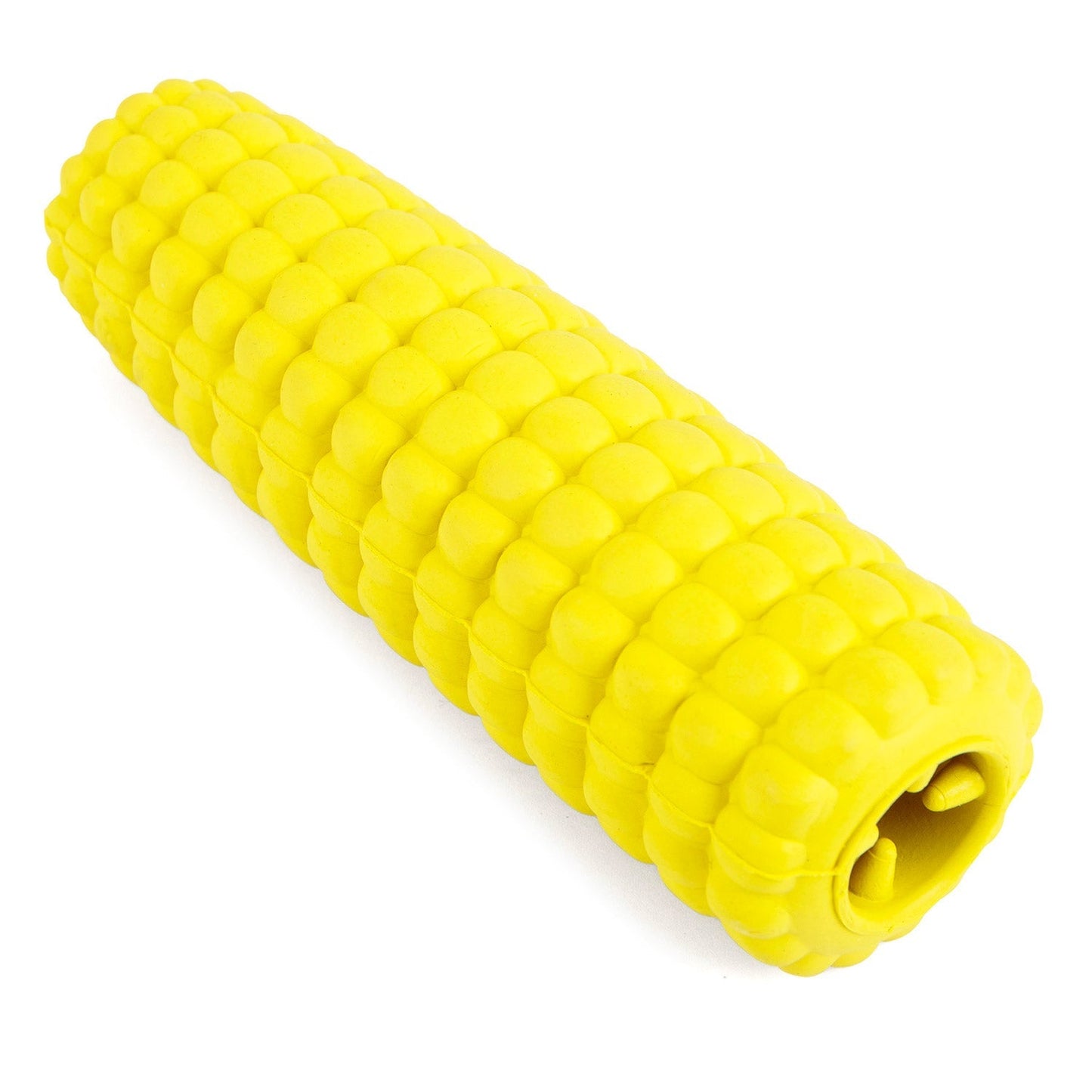 Jeffers Corn Cob Natural Rubber Treat Dispensing Dog Chew Toy