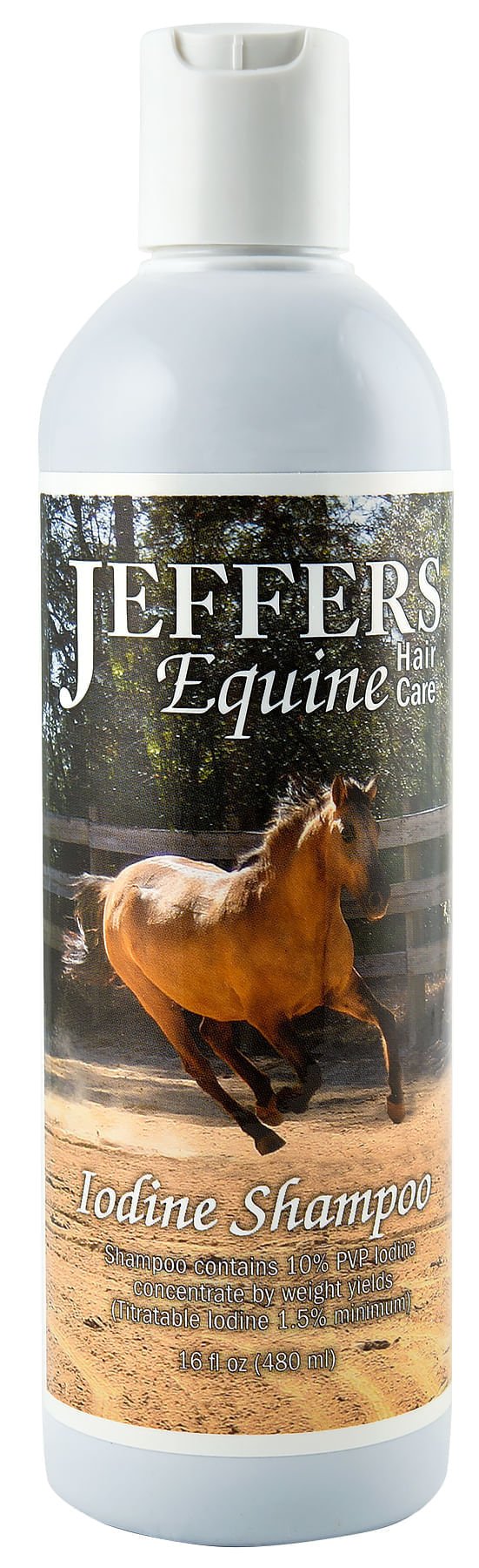 Jeffers Equine Medicated Iodine Antibacterial and Antifungal