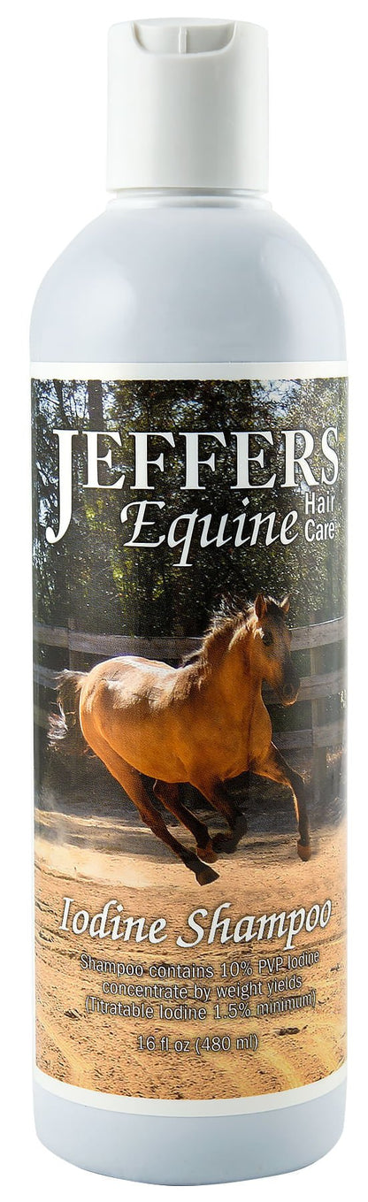 Jeffers Equine Medicated Iodine Antibacterial and Antifungal