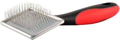 Non-Slip Slicker Grooming Brush for Delicate Coats