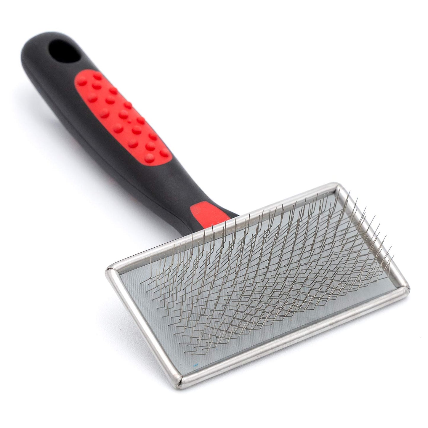 Non-Slip Slicker Grooming Brush for Delicate Coats