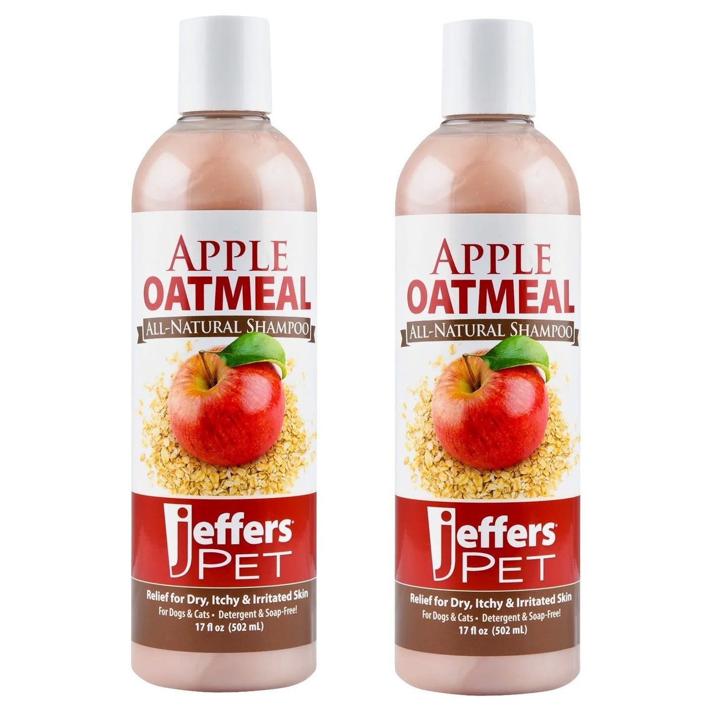 Jeffers Pet Apple Oatmeal All-Natural Hypoallergenic Dry Ski