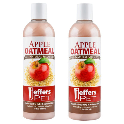 Jeffers Pet Apple Oatmeal All-Natural Hypoallergenic Dry Ski