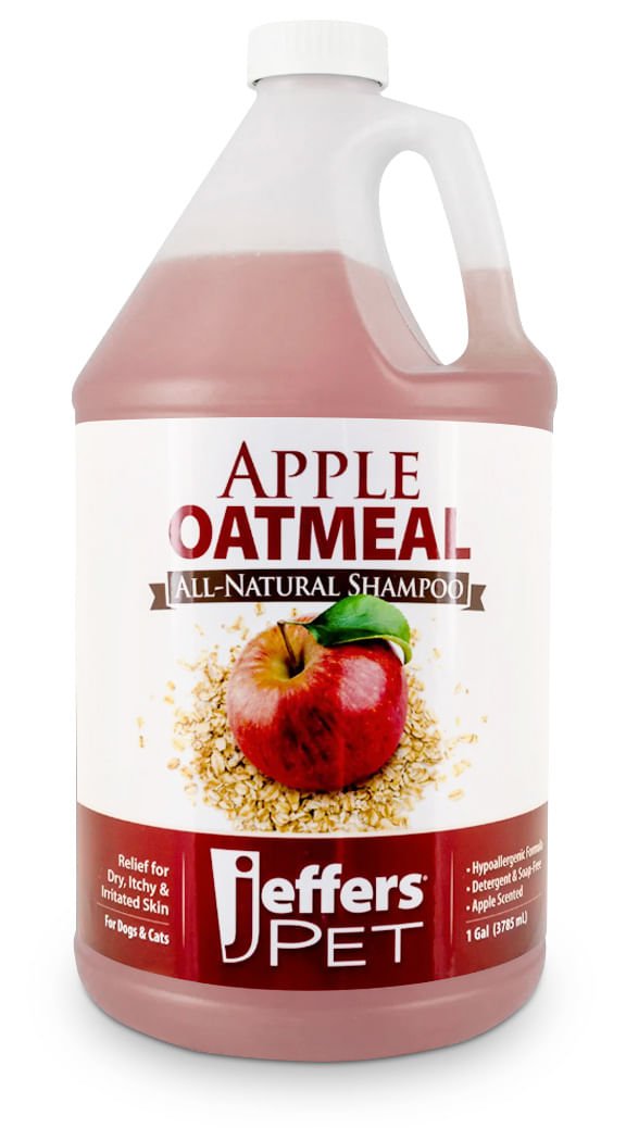 Jeffers Pet Apple Oatmeal All-Natural Hypoallergenic Dry Ski