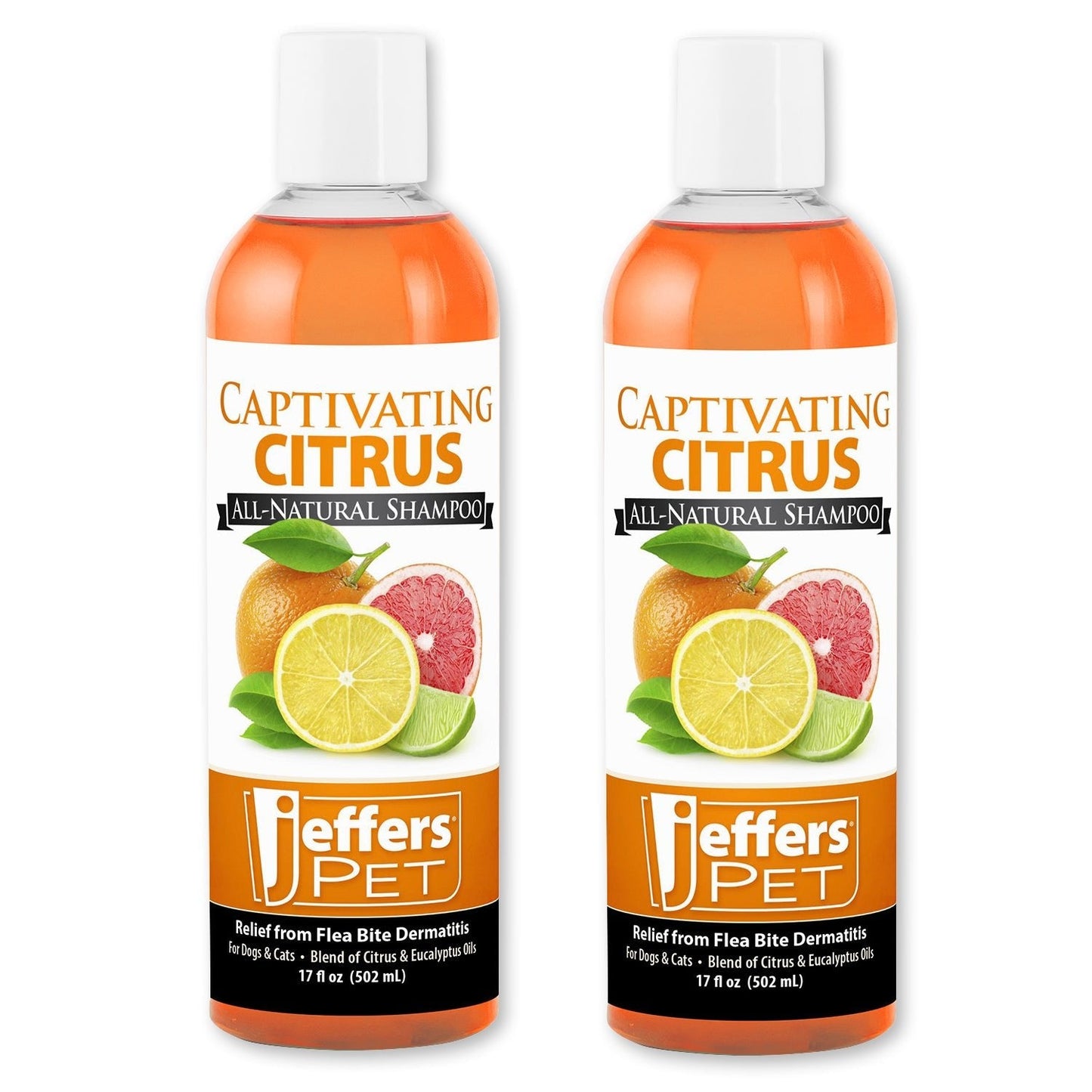 Jeffers Pet Captivating Citrus All-Natural Flea Bite Relief