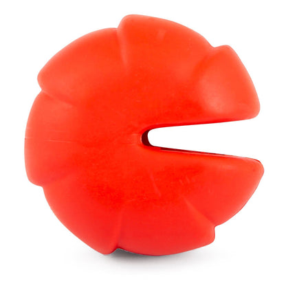 Jeffers Red Millipede Durable Rubber Treat Dental Dog Toy