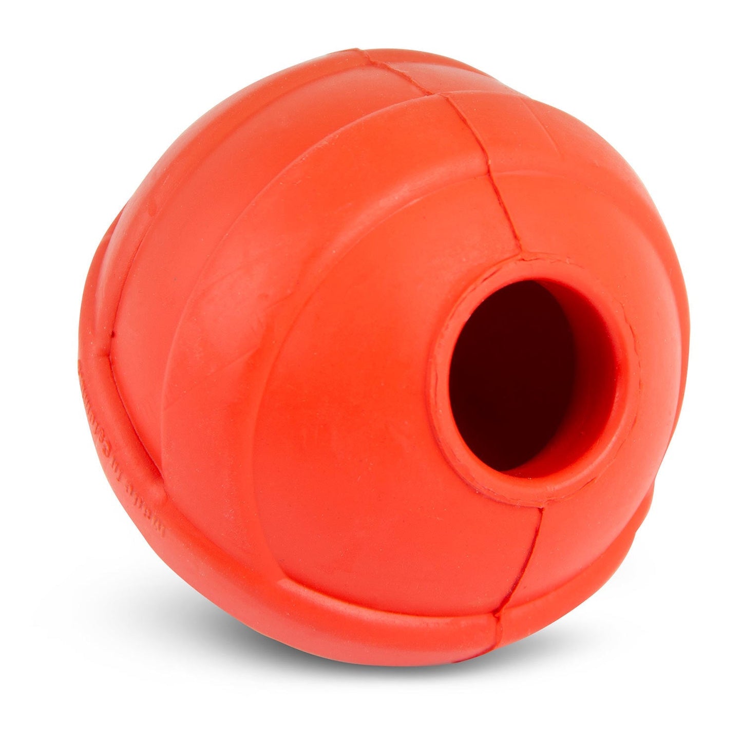 Jeffers Red Orbits Ball Natural Rubber Dental Treat Dispensing