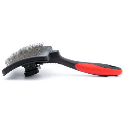 Self-Cleaning Slicker Brush for Dogs and Cats Groom