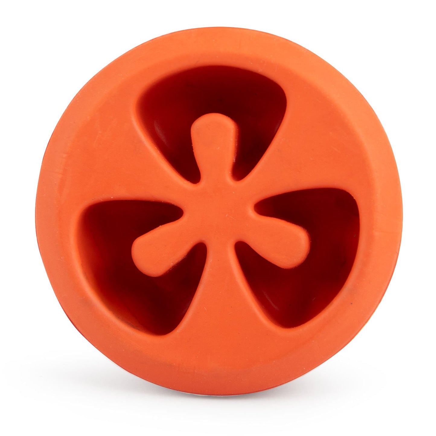 Jeffers Tomato Shaped Natural Rubber Treat Dispensing Dental Dog