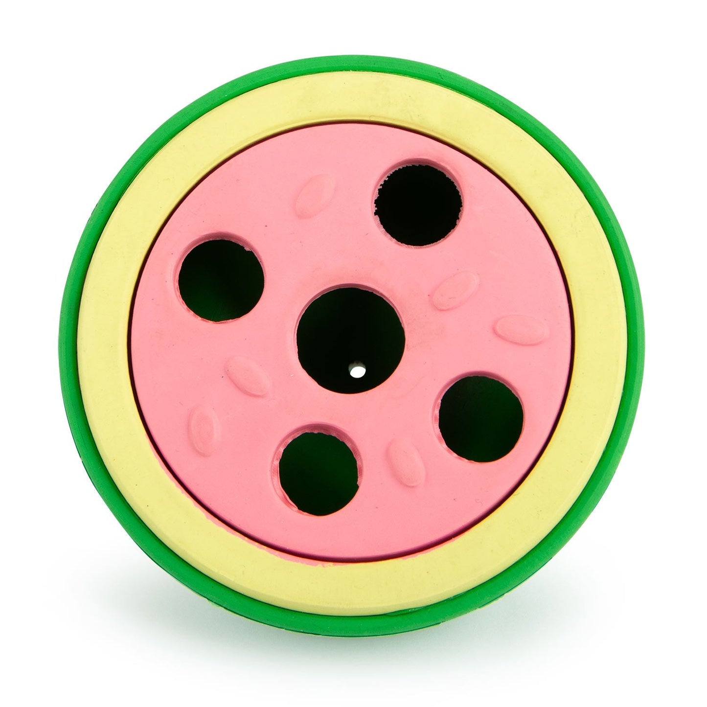 Jeffers Watermelon Natural Rubber Treat Dispensing Dog Dental