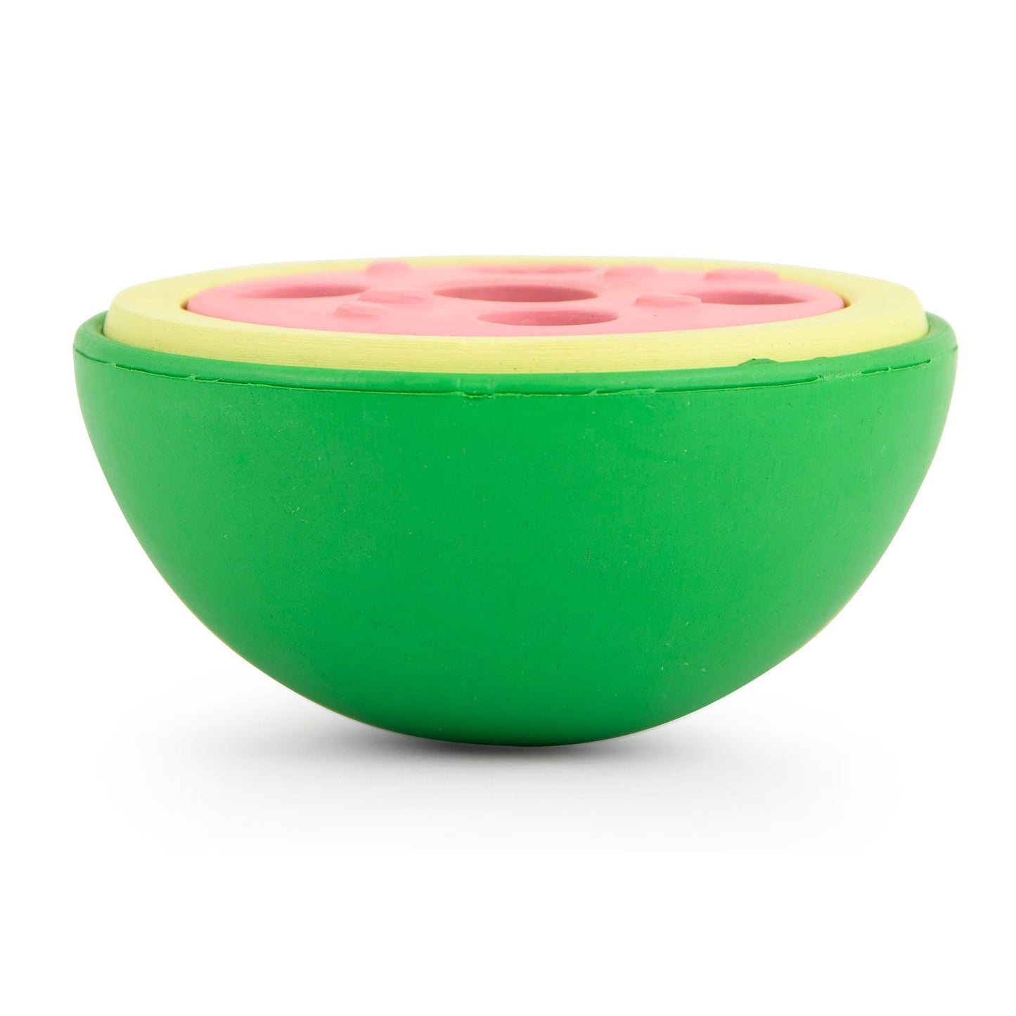 Jeffers Watermelon Natural Rubber Treat Dispensing Dog Dental