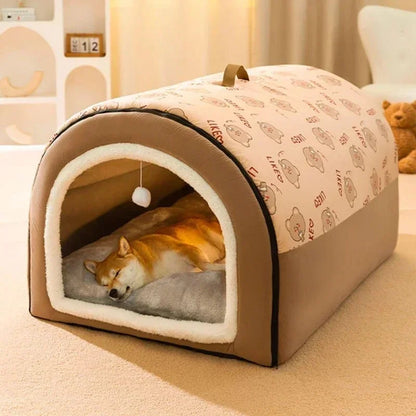 Winter Nest Pet Haven Cozy Warm Bed 🛏️