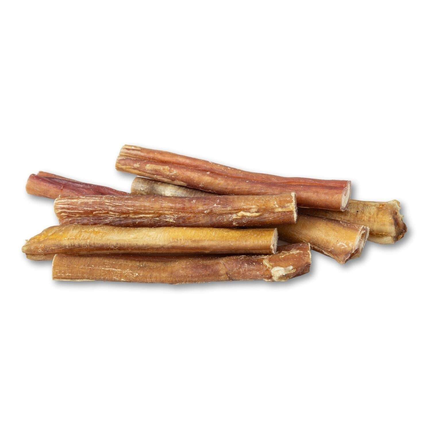 All Natural Dog Treats: 6 inch bully sticks for dogs, perfect for promoting healthy chewing and enjoyment.