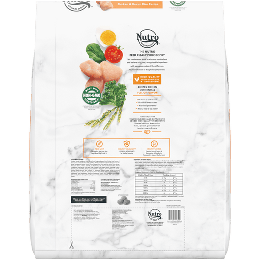 Nutro Natural Choice Large Breed Adult Chicken Dry Dog Food (30lb)
