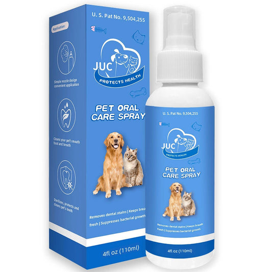Purrfect Pet Kingdom Mint Breath Freshener for Pets Spray Blue Purrfect Pet Kingdom