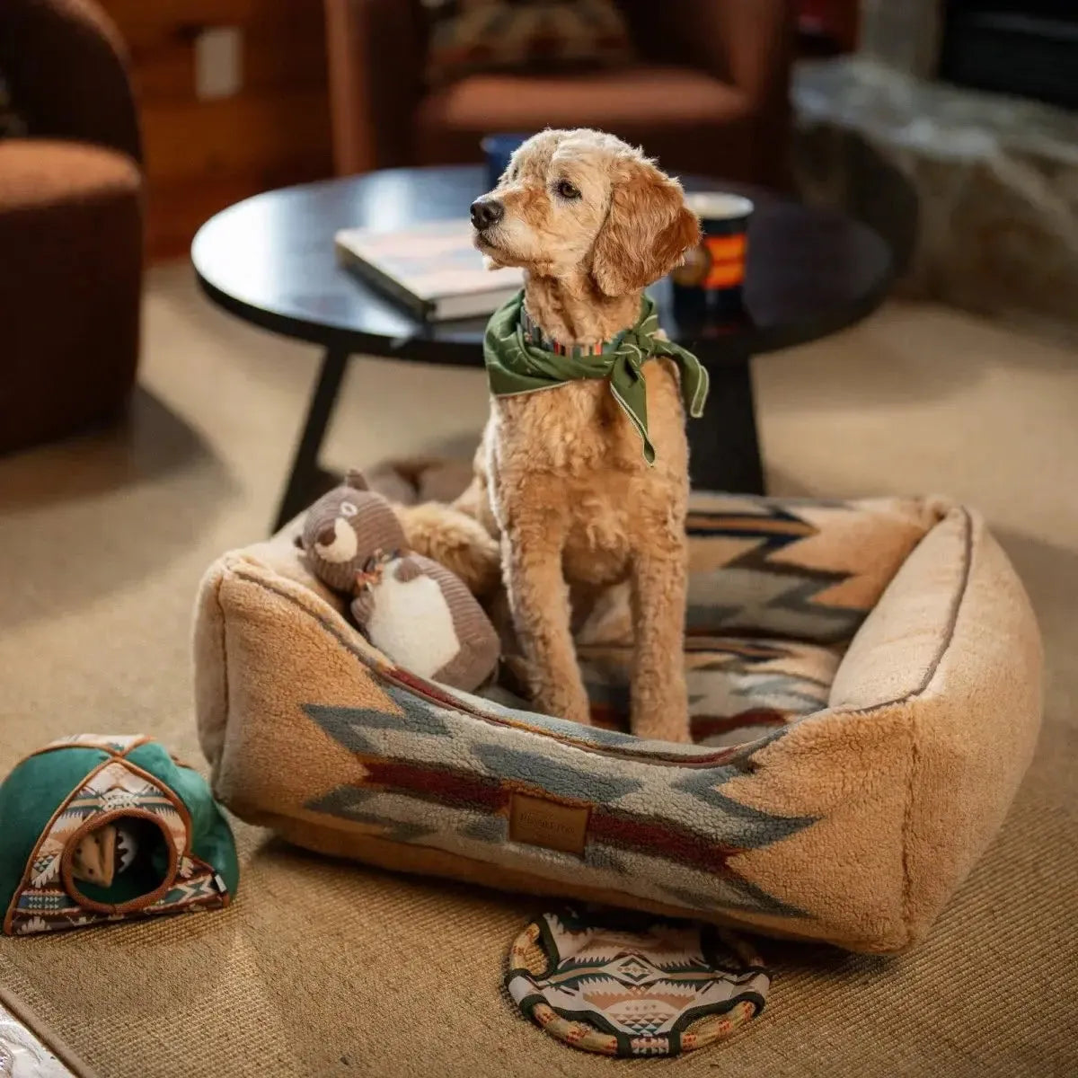 K9 Outdoors - Pendleton Berber Kuddler Pet Bed by K9 Outdoors For Dogs - Dog Beds