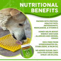 Dogtastic Peanut Butter for Dogs with Flax Seed - Xylitol-Free | USA Made - 50% off-Purrfect Pet Kingdom