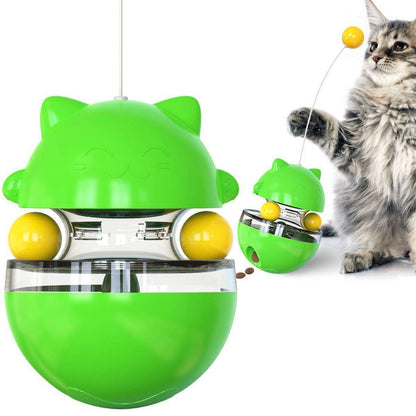 Purrfect Pet Kingdom Puzzle Feeder Toy for Cats Green Purrfect Pet Kingdom
