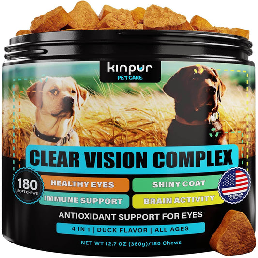 Kinpur Clear Vision Complex Natural Tear Stain Prevention for Dogs Kinpur Pet Care Purrfect Pet Kingdom