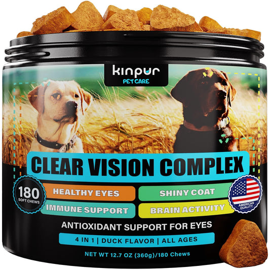 Purrfect Pet Kingdom Eye Vitamins for Dogs - Clear Vision Kinpur Pet Care Purrfect Pet Kingdom