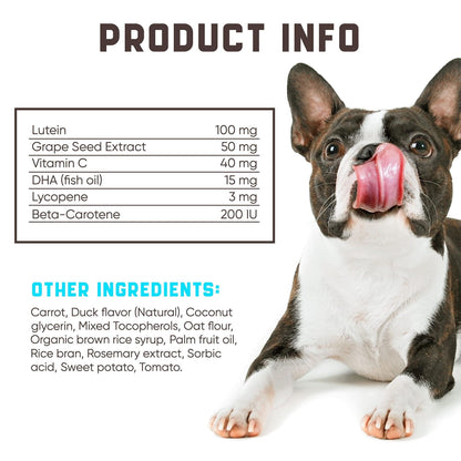 Purrfect Pet Kingdom Eye Vitamins for Dogs - Clear Vision Purrfect Pet Kingdom