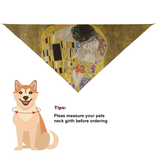 Pet Supply Klimt The Kiss Scarf for Daily Use for Comfort - detail product image for pet supply