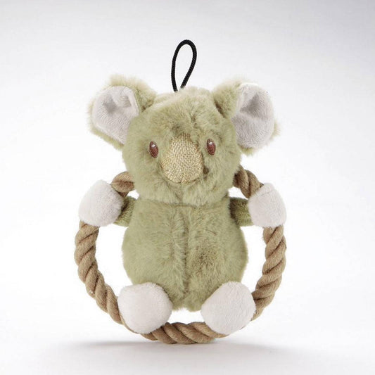 Koala Hula Hemp Rope Dog Toy - Natural Eco-Friendly Tug Toy