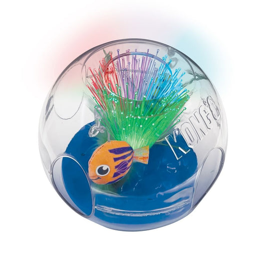 KONG Bat-A-Bout Glow Aquarium toy | Purrfect Pet Kingdom
