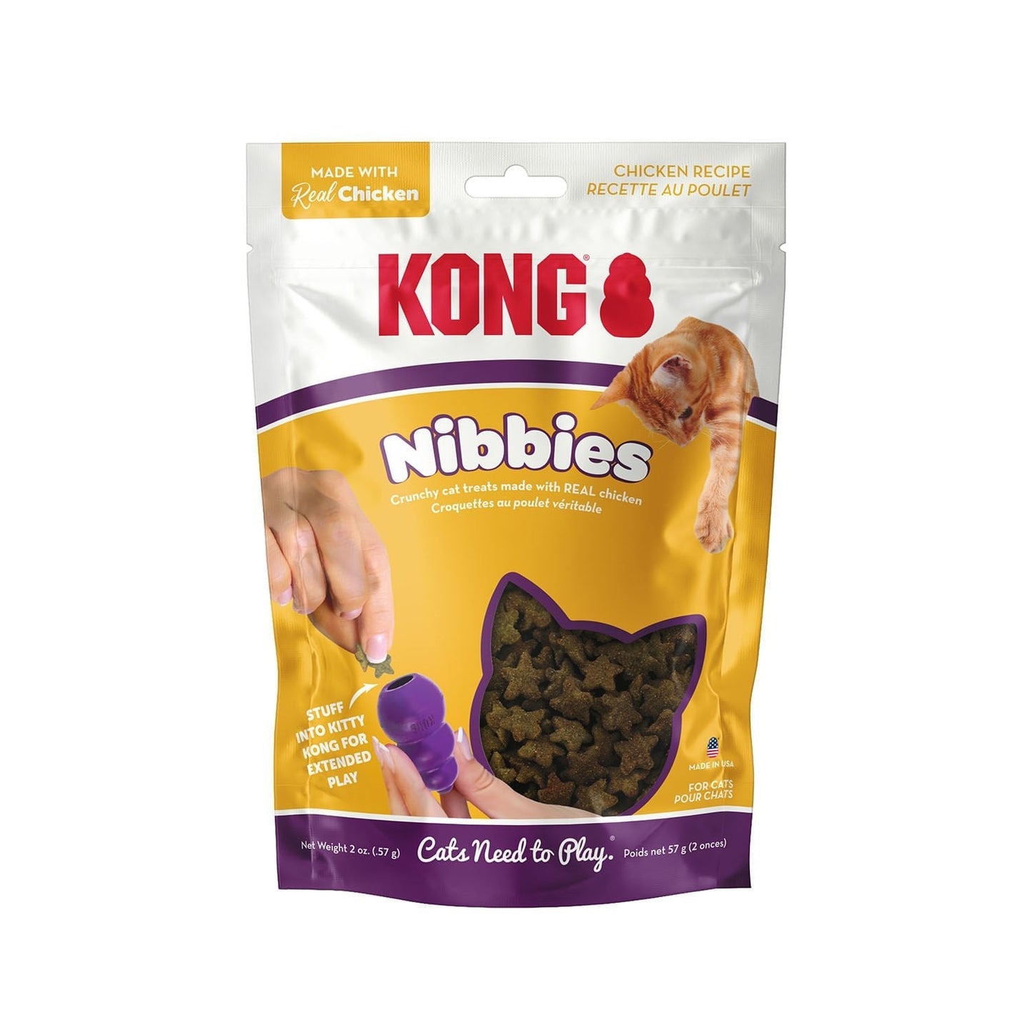 KONG Cat Nibbies, 2 oz Cat Toy | Purrfect Pet Kingdom