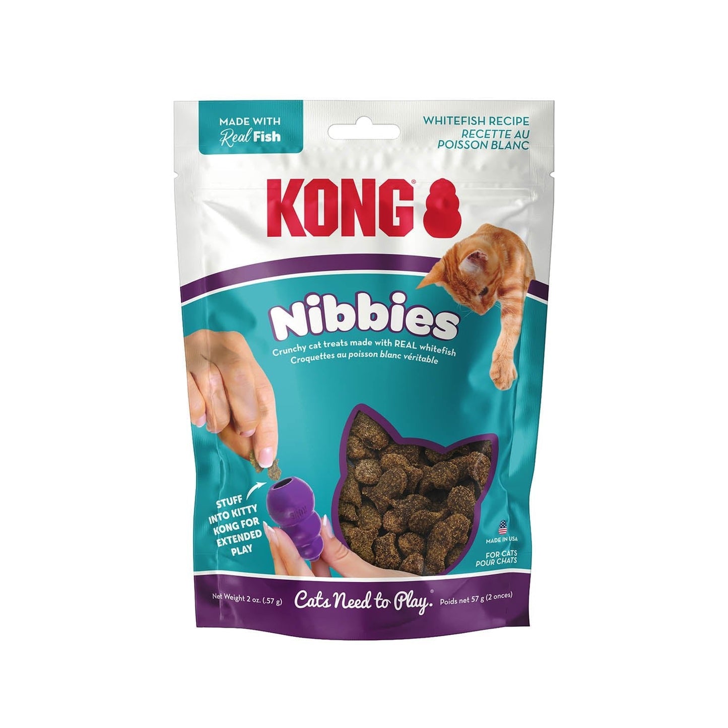 KONG Cat Nibbies, 2 oz Cat Toy | Purrfect Pet Kingdom