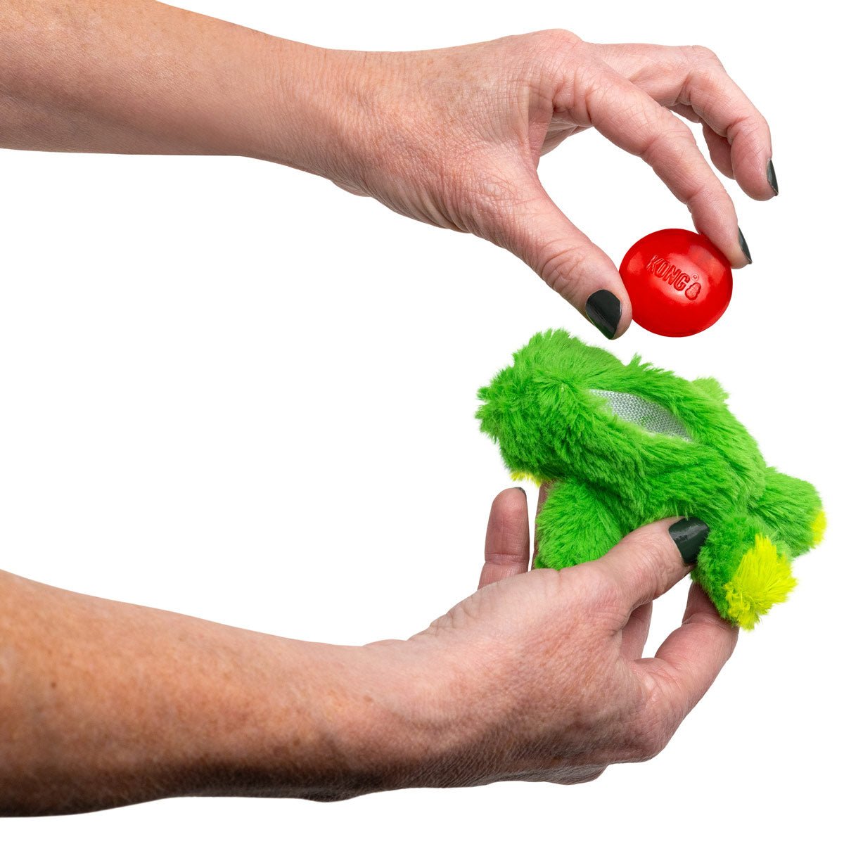 KONG Dr. Noyz X-Small Plush toys – Stuffing-Free, Soft