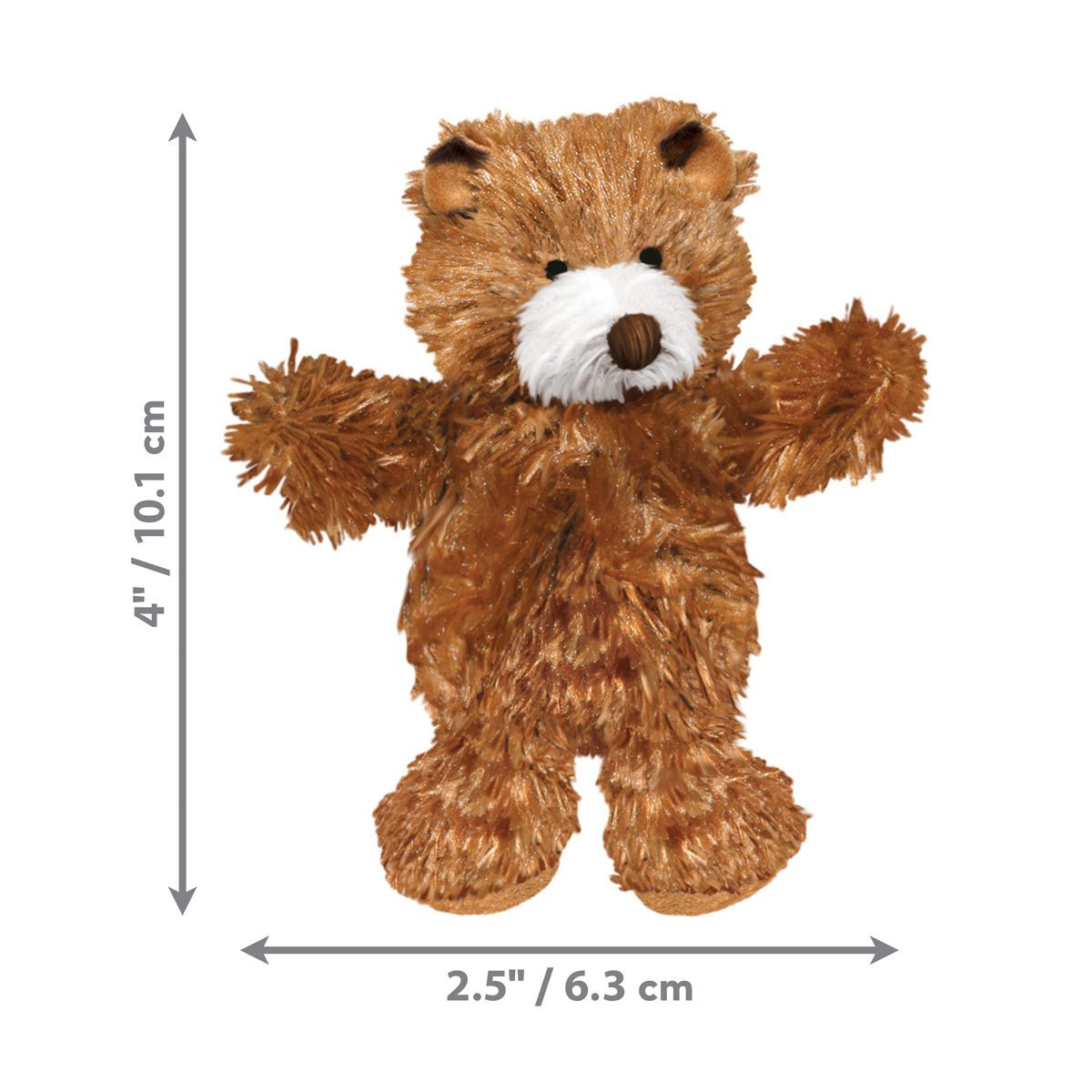 KONG Dr. Noyz X-Small Plush toys – Stuffing-Free, Soft