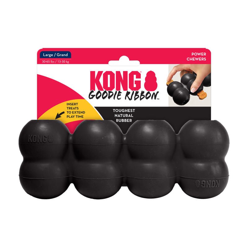 KONG Extreme Goodie Ribbon Dog Chew Toy toy | Purrfect Pet