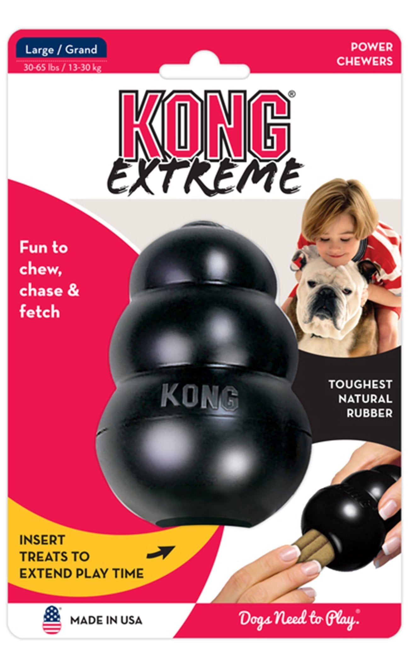 KONG Extreme Treat-Stuffing toy for Power Chewers | Purrfect