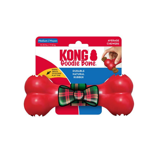 KONG Goodie Bone Rubber Dog Chew Toy, Medium toy | Purrfect