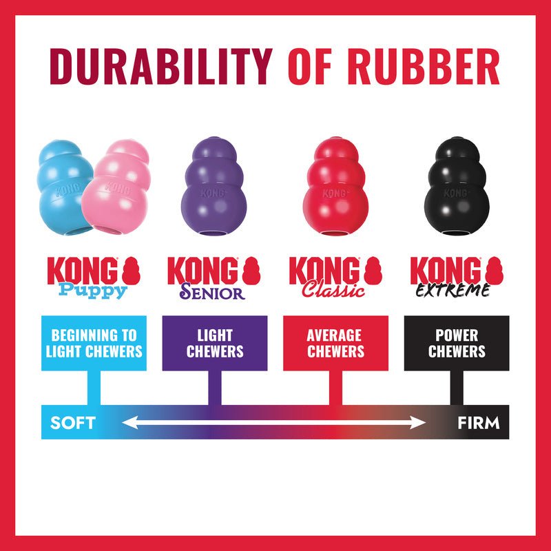 KONG Goodie Bone Rubber Dog Chew Toy, Medium toy | Purrfect