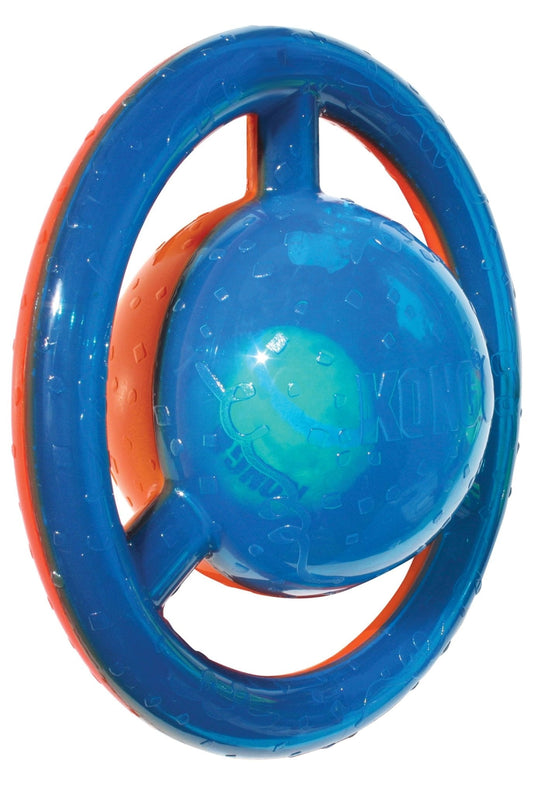 KONG Jumbler Disc Squeaker toy | Purrfect Pet Kingdom