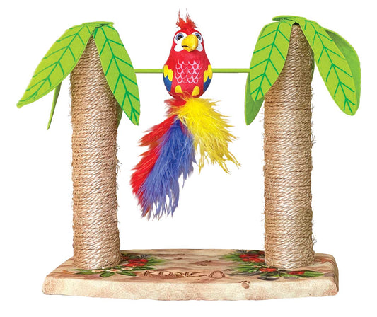 KONG Play Spaces Cat Tiki Twirl Cat Toy | Purrfect Pet Kingdom