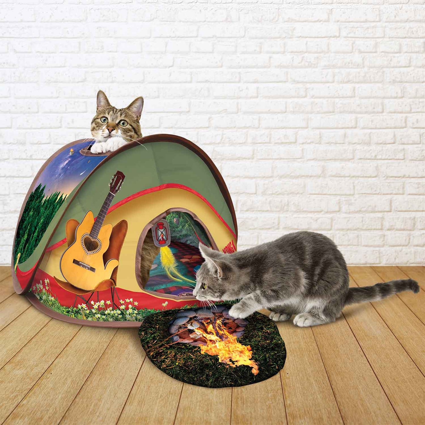 KONG Play Spaces Glamping Tent toy | Purrfect Pet Kingdom