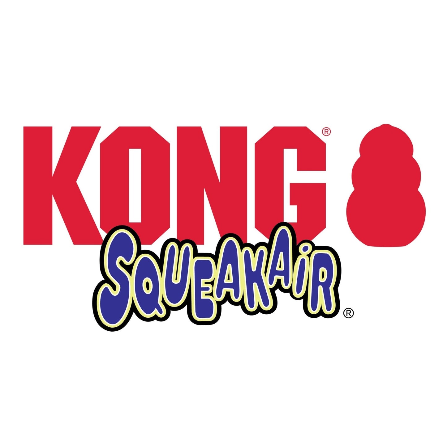 KONG SqueakAir® Ball – Durable Squeaker Tennis Ball toy for