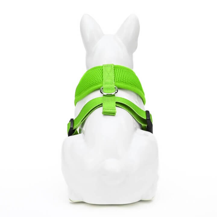Dog Harness EcoBark Lime Green Harness Over-the-Head Soft - gallery product image for dog harness